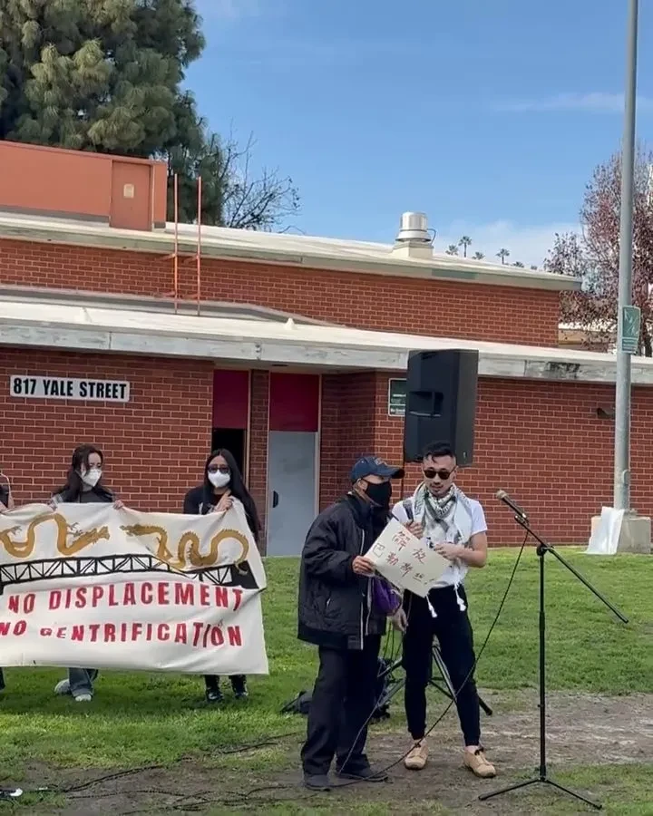 Lunar New Year March Fight Displacement From Chinatown To Palestine